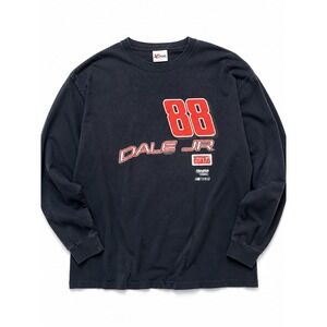Vintage Dale Jr 88 NASCAR Long Sleeve Shirt 3XT Chase‎ Authentics National Guard
